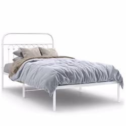 VidaXL 376643, White, 1050 mm, 196 cm, 1000 mm, 1000 x 1900 mm, 30 cm