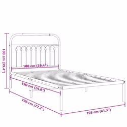 VidaXL 376646 bed frame - Additional view 8