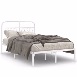 VidaXL 376647, White, 1250 mm, 2.07 m, 1000 mm, 1200 x 2000 mm, 30 cm