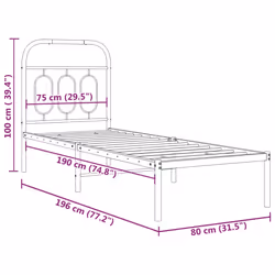 VidaXL 377113 bed frame - Additional view 8