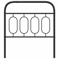 VidaXL 377145 headboard/footboard Black - Additional view 4