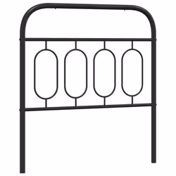 VidaXL 377146, Black, Steel, 100 cm, 1050 mm, 100 cm, 30 mm