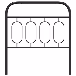 VidaXL 377146 headboard/footboard Black - Additional view 4