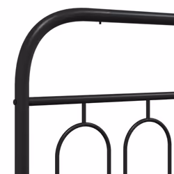 VidaXL 377146 headboard/footboard Black - Additional view 5