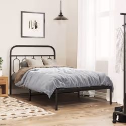 VidaXL 377147 headboard/footboard Black