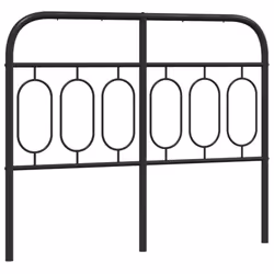 VidaXL 377148, Black, Steel, 120 cm, 1250 mm, 100 cm, 30 mm