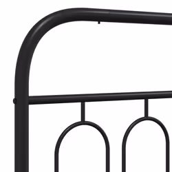 VidaXL 377148 headboard/footboard Black - Additional view 5