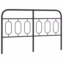 VidaXL 377149, Black, Steel, 137 cm, 1420 mm, 90 cm, 30 mm