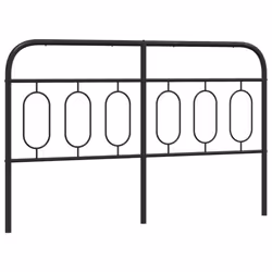 VidaXL 377151, Black, Steel, 150 cm, 1560 mm, 100 cm, 30 mm