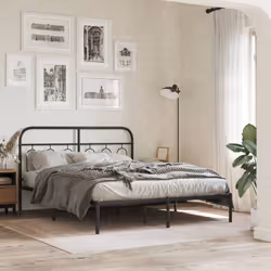 VidaXL 377151 headboard/footboard Black