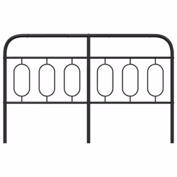 VidaXL 377151 headboard/footboard Black - Additional view 4