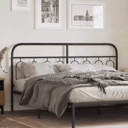 VidaXL 377153 headboard/footboard Black