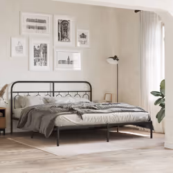 VidaXL 377153 headboard/footboard Black