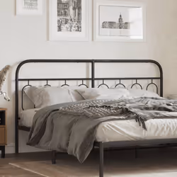VidaXL 377154 headboard/footboard Black