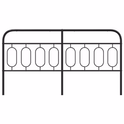 VidaXL 377154 headboard/footboard Black - Additional view 4