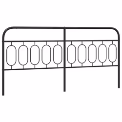VidaXL 377155, Black, Steel, 2 m, 2060 mm, 100 cm, 30 mm