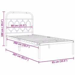 VidaXL 377157 bed frame - Additional view 8