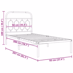 VidaXL 377159 bed frame - Additional view 8