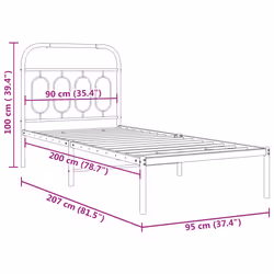 VidaXL 377161 bed frame - Additional view 8