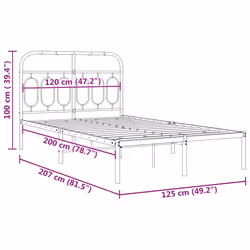 VidaXL 377164 bed frame - Additional view 8