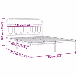 VidaXL 377167 bed frame - Additional view 8