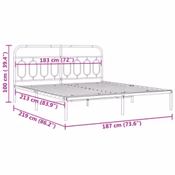 VidaXL 377171 bed frame - Additional view 8