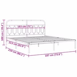 VidaXL 377172 bed frame - Additional view 8