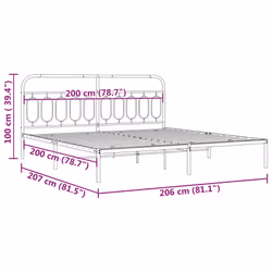 VidaXL 377173 bed frame - Additional view 8