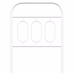 VidaXL 377193 headboard/footboard White - Additional view 4