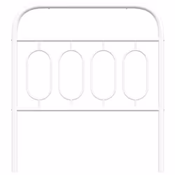 VidaXL 377194 headboard/footboard White - Additional view 4