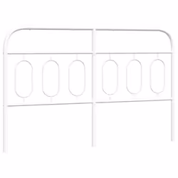 VidaXL 377199, White, Steel, 140 cm, 1460 mm, 100 cm, 30 mm