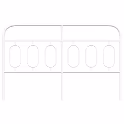 VidaXL 377201 headboard/footboard White - Additional view 4