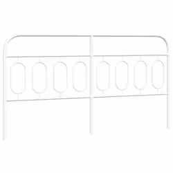 VidaXL 377204, White, Steel, 2 m, 2060 mm, 100 cm, 30 mm