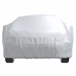 vidaXL Car Cover for Sedan with Buckle Straps Full Waterproof Cover Silver L - Additional view 4