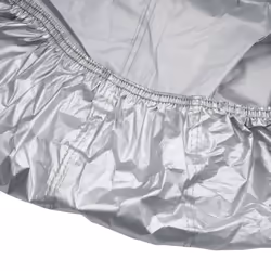 vidaXL Car Cover for Sedan with Buckle Straps Full Waterproof Cover Silver XXL - Additional view 7