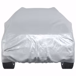 vidaXL Car Cover for SUV with Buckle Straps Full Waterproof Silver M PEVA - Additional view 4