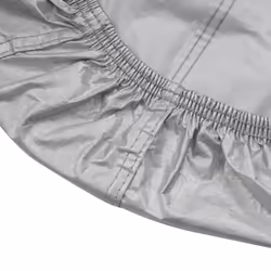 vidaXL Half Car Cover&Hooks Waterproof UV Protection Sedan Cover Silver L PEVA - Additional view 6