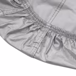 vidaXL Half Car Cover with Hooks UV Protection Sedan Cover Silver XL PEVA - Additional view 6