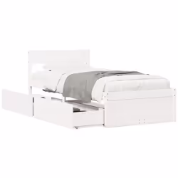 VidaXL 846790, White, 105.5 cm, 2.06 m, 78 cm, 1400 x 2000 mm, 1 pc(s)