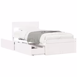 VidaXL 846805, White, 95.5 cm, 195.5 cm, 78 cm, 900 x 1900 mm, 1 pc(s)