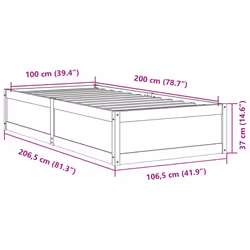 VidaXL 846830 bed frame - Additional view 8