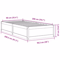VidaXL 846833 bed frame - Additional view 8
