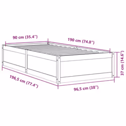 VidaXL 846845 bed frame - Additional view 8