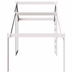 vidaXL Kids' Bed Roof Bed Canopy Rooftop White 198x97x113 cm Solid Wood Pine - Additional view 4