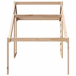 vidaXL Kids' Bed Roof Bed Canopy Bed Rooftop 188x97x113 cm Solid Wood Pine - Additional view 4