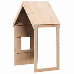 vidaXL Kids' Bed Roof Bed Canopy Bed Rooftop 60x89x134.5 cm Solid Wood Pine - Additional view 5