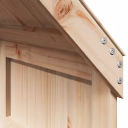 vidaXL Kids' Bed Roof Bed Canopy Bed Rooftop 60x89x134.5 cm Solid Wood Pine - Additional view 6