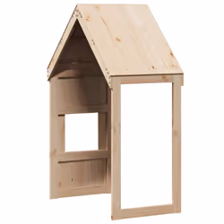 vidaXL Kids' Bed Roof Bed Canopy Bed Rooftop 55x84x132 cm Solid Wood Pine - Additional view 5