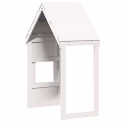 vidaXL Kids' Bed Roof Bed Canopy Rooftop White 55x84x132 cm Solid Wood Pine - Additional view 5