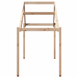 vidaXL Kids' Bed Roof Bed Canopy Bed Rooftop 213x95.5x144.5 cm Solid Wood Pine - Additional view 4
